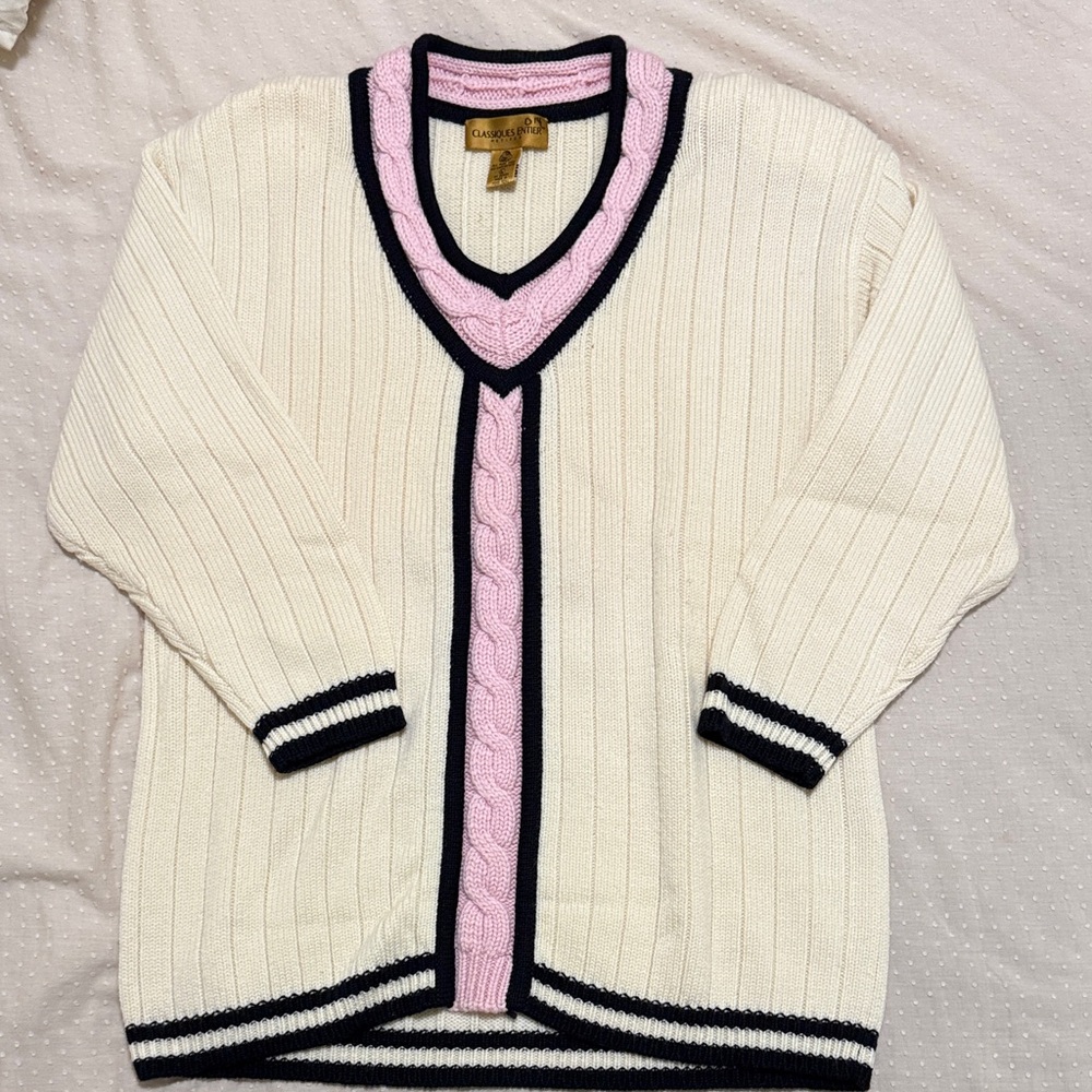 80’s Preppy Vintage wool sweater